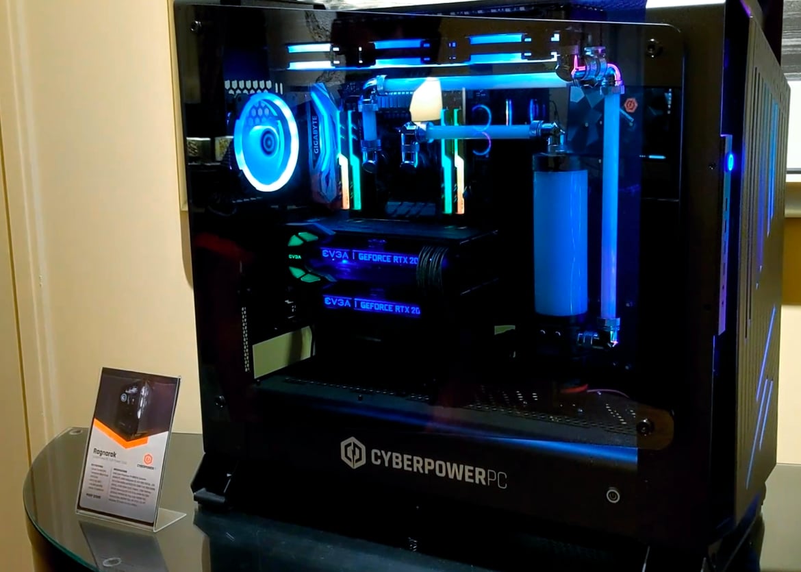 CyberPowerPC's Burly Core i9 And GeForce RTX Powered Gaming PCs Bust Out At CES 2019