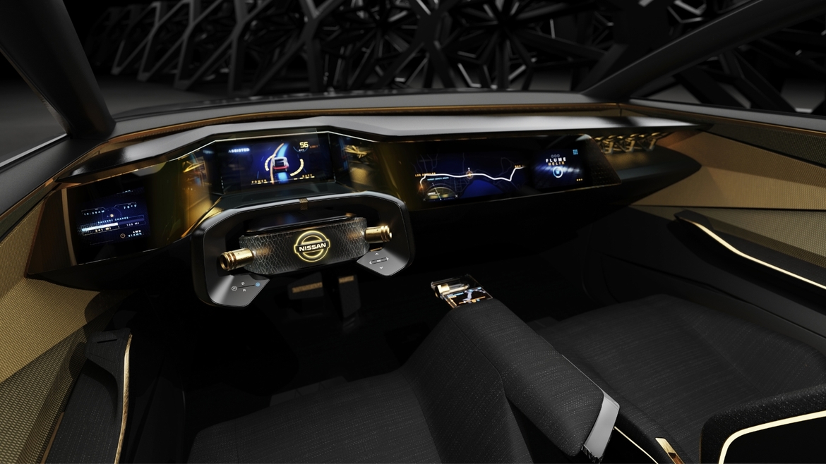 Nissan Debuts IMs Concept EV Sedan With 380-Mile Range To Ruffle Tesla's Feathers
