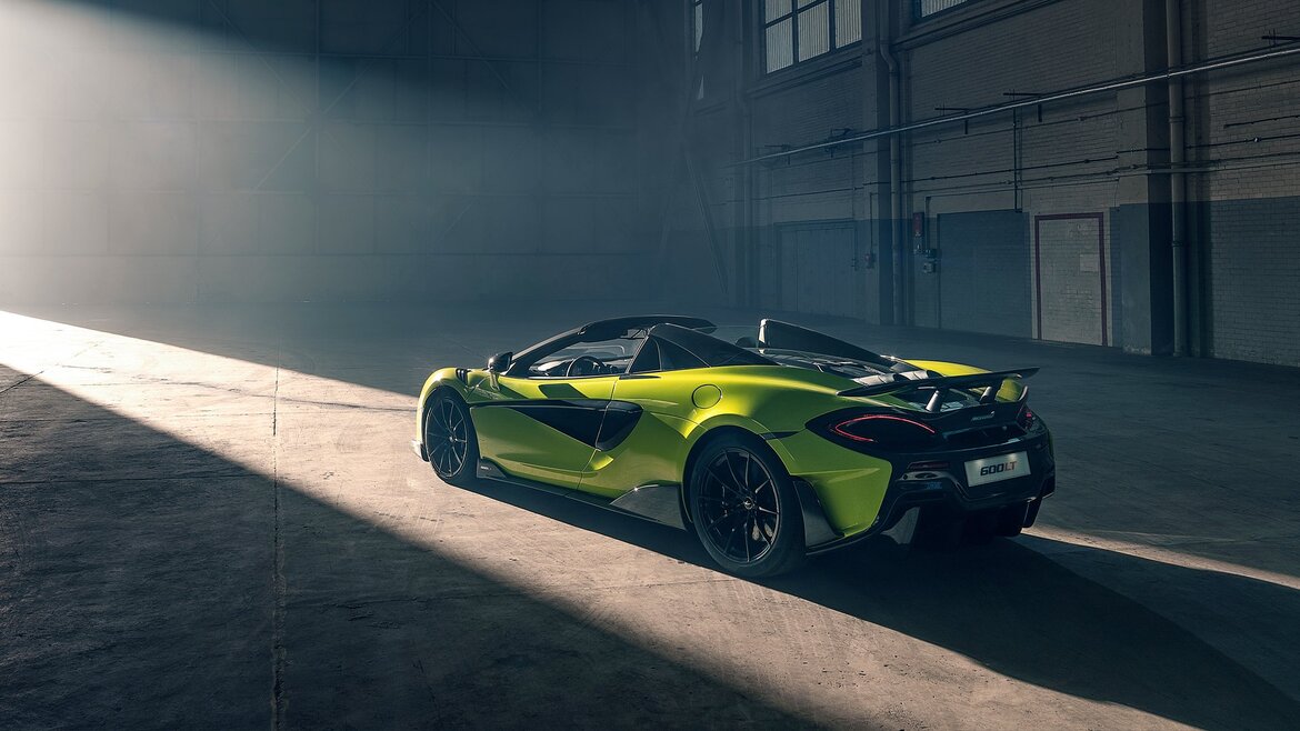 2020 McLaren 600LT Spider Delivers Open-Top Thrill Rides At 197 MPH