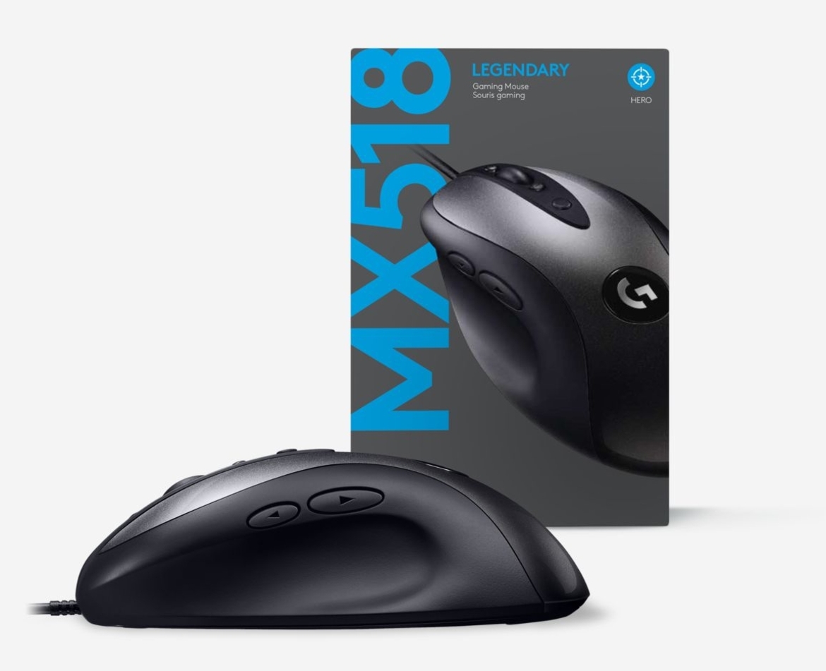 Logitech Revives Legendary MX518 Gaming Mouse With Modern Internals