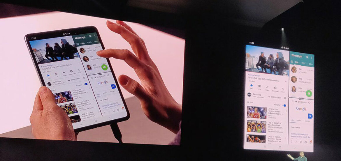 Samsung Galaxy Fold Flexes Six Cameras And Two Batteries