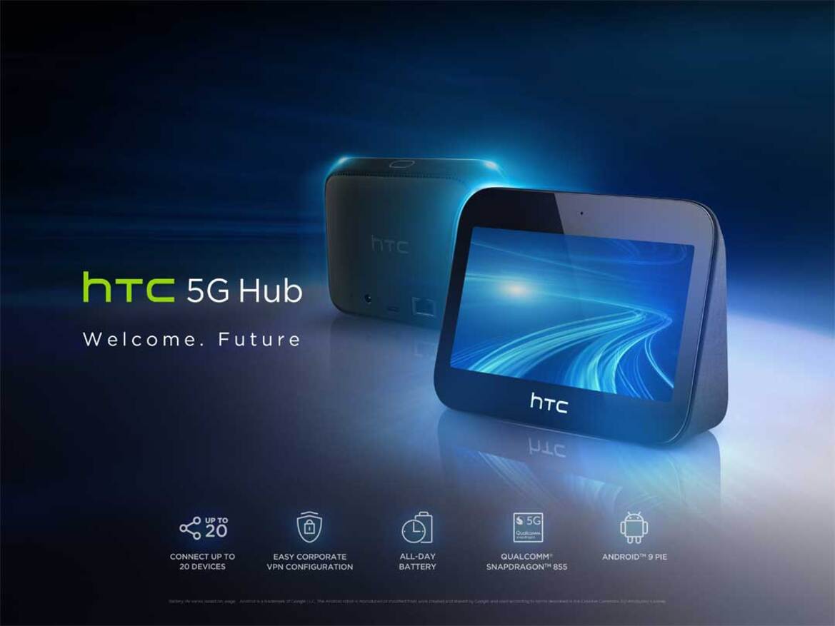 HTC Unveils 5G Wirless Hub At MWC 2019 Bringing 5G To Existing Devices