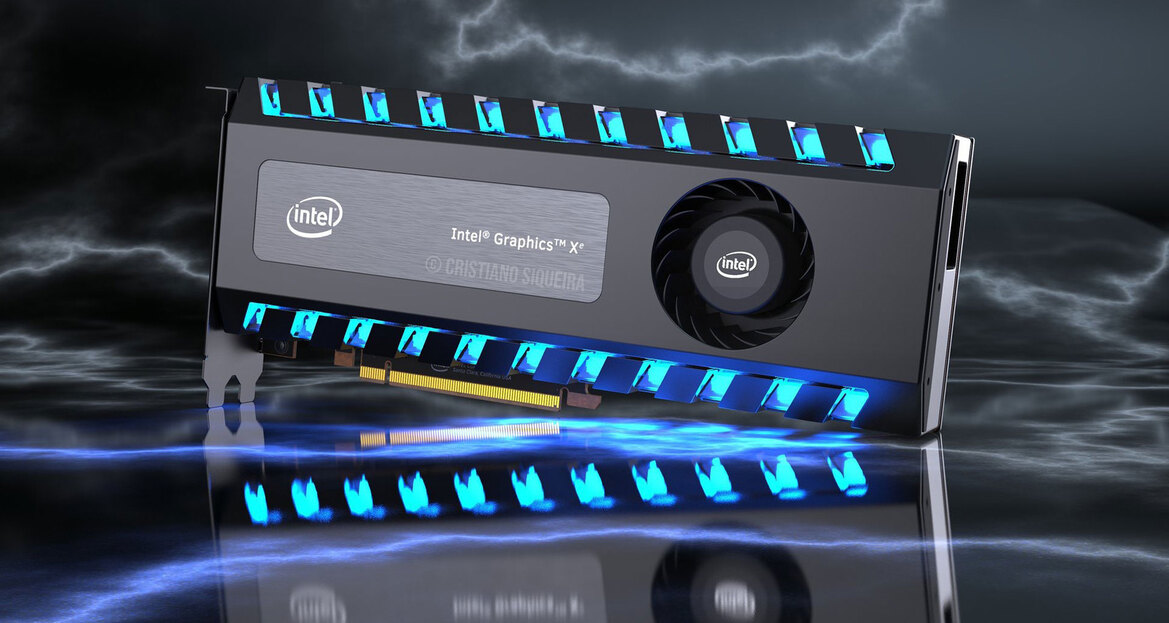 Intel Shows What Its Discrete Xe Graphics Cards Look Like And The Crowd Goes Wild