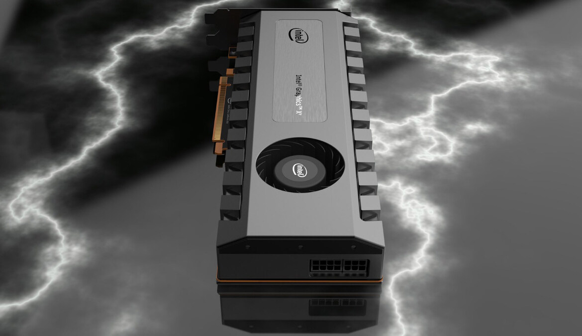 Intel Shows What Its Discrete Xe Graphics Cards Look Like And The Crowd Goes Wild