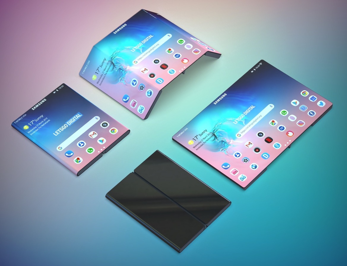 Xiaomi Double-Folding Phone Spied Again On Video, Similar Samsung Design Rendered