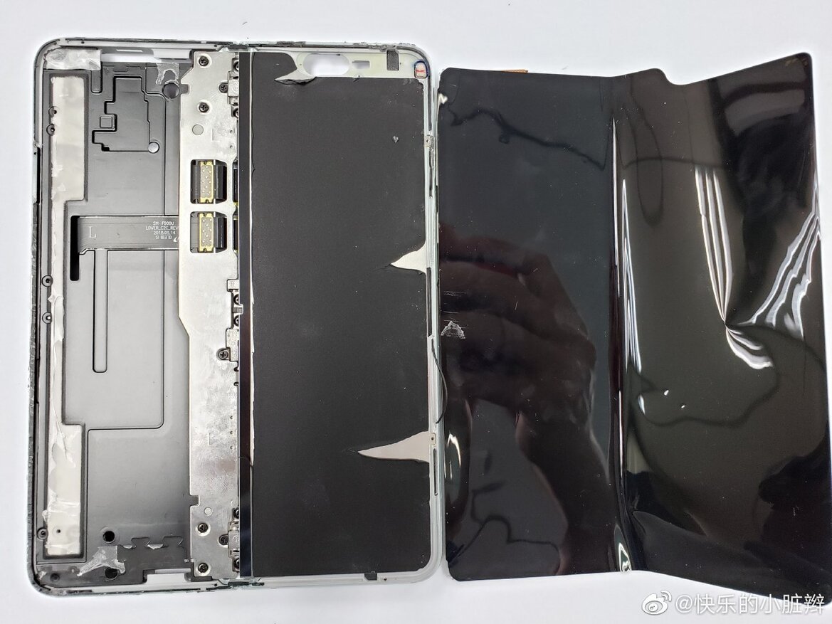 Samsung Galaxy Fold Gets Teardown Treatment Exposing 'Rubbery' Display And Dual Batteries