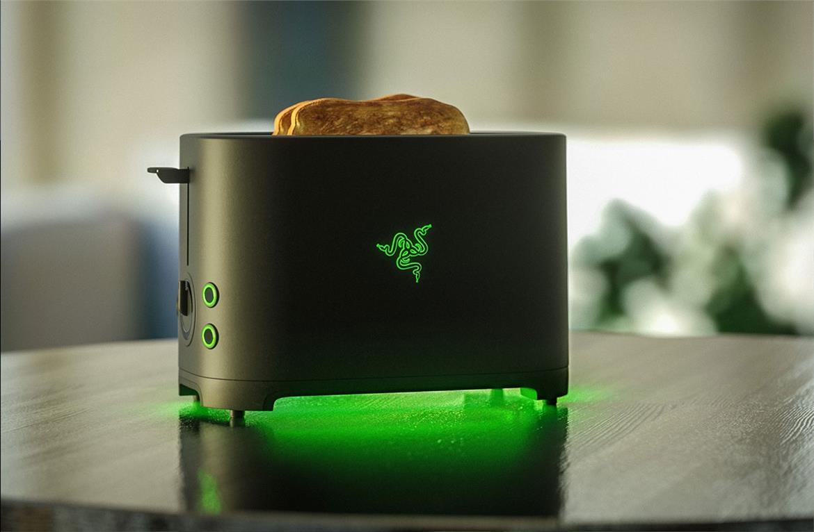 Razer Is Developing An RGB-Infused Toaster, We're Not Kidding