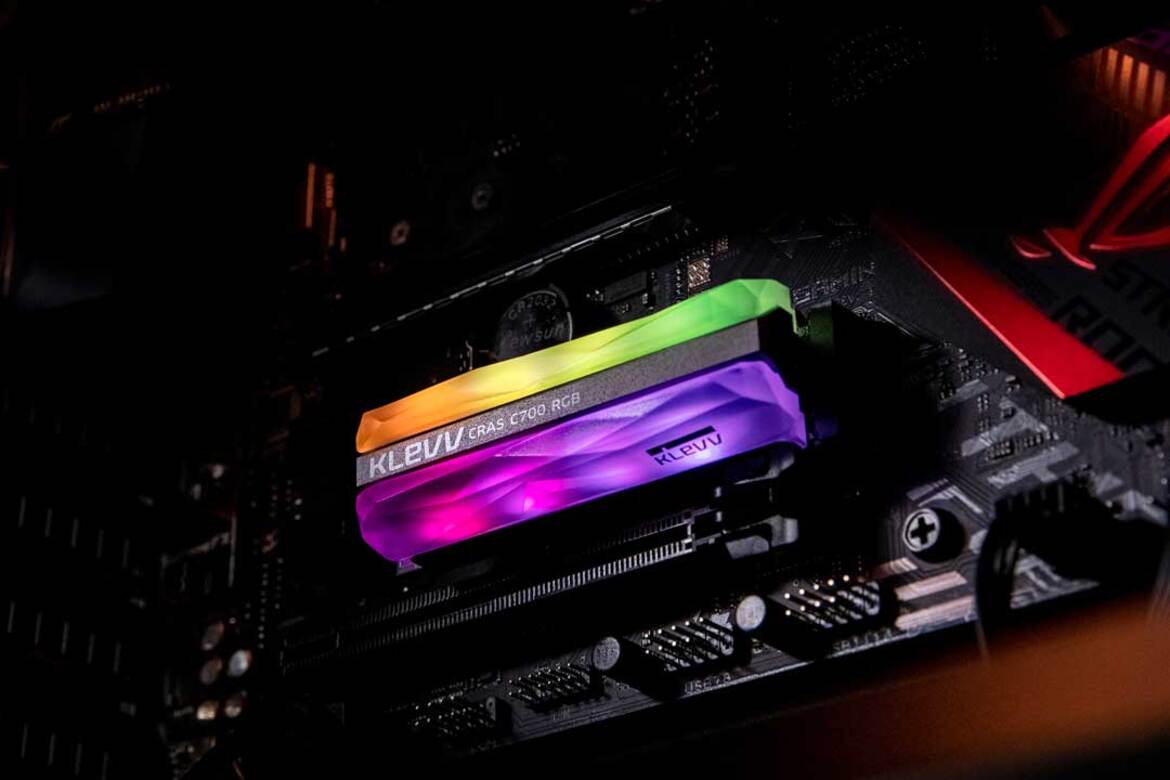 Yes You Can Have RGB On Your NVMe SSD With Klevv CRAS C700 RGB