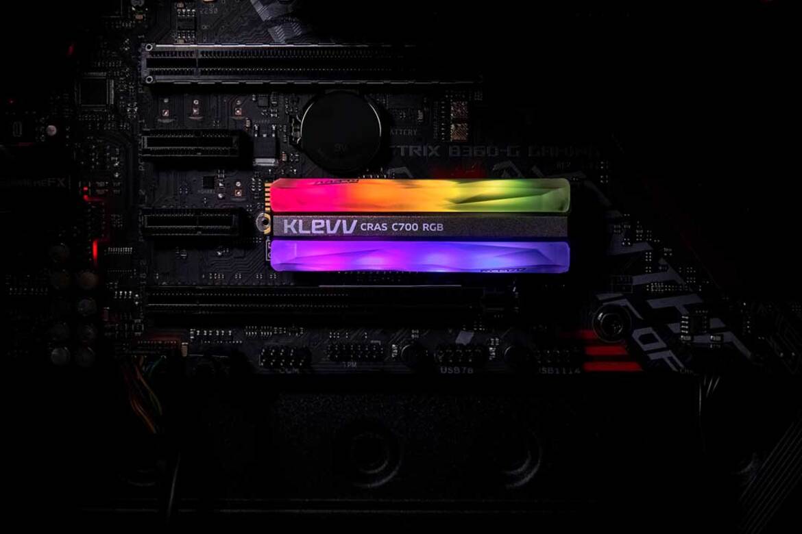 Yes You Can Have RGB On Your NVMe SSD With Klevv CRAS C700 RGB