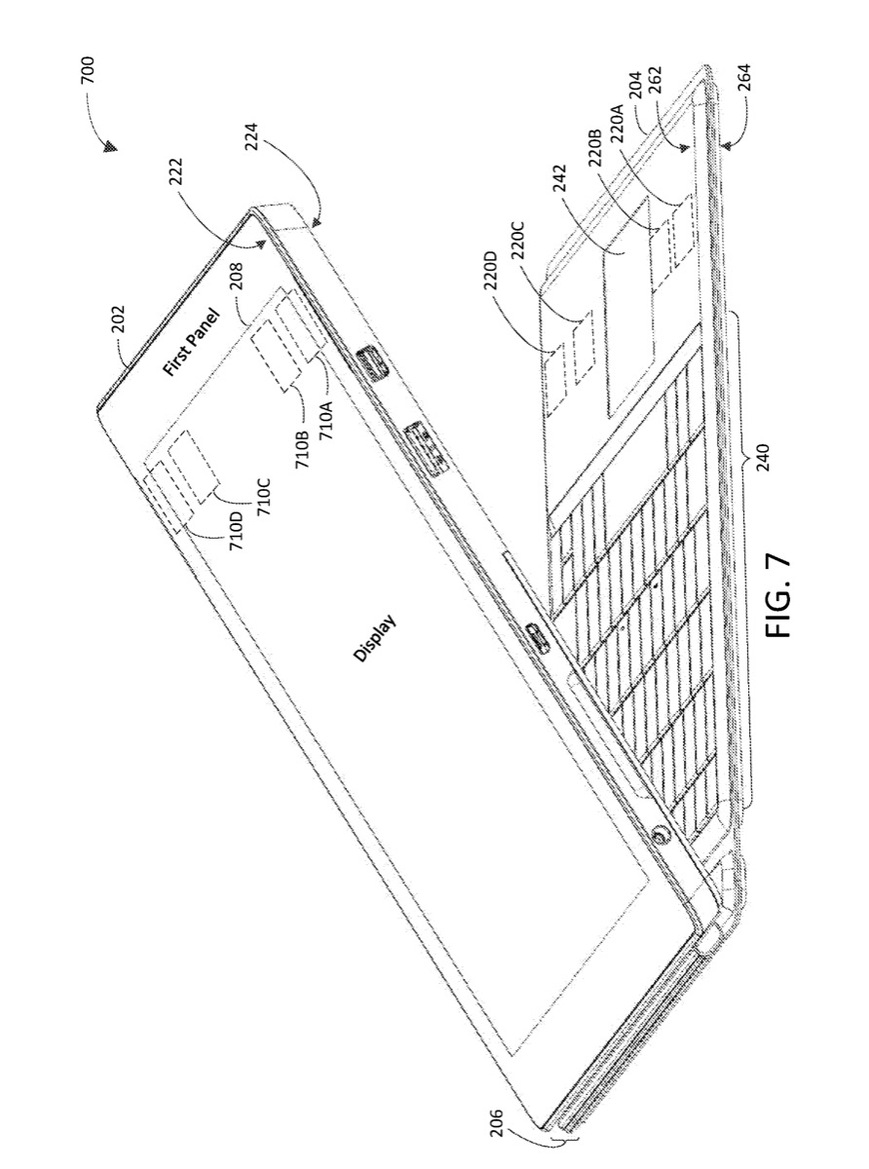 Microsoft Patent Hints Surface Pro 7 With USB-C And New Type Cover 