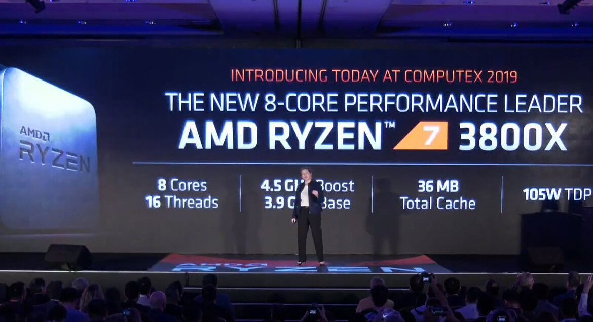 AMD Unveils Ryzen 3000 CPUs, 12-Core At $499, IPC Parity With Intel, Navi Ahead Of RTX 2070
