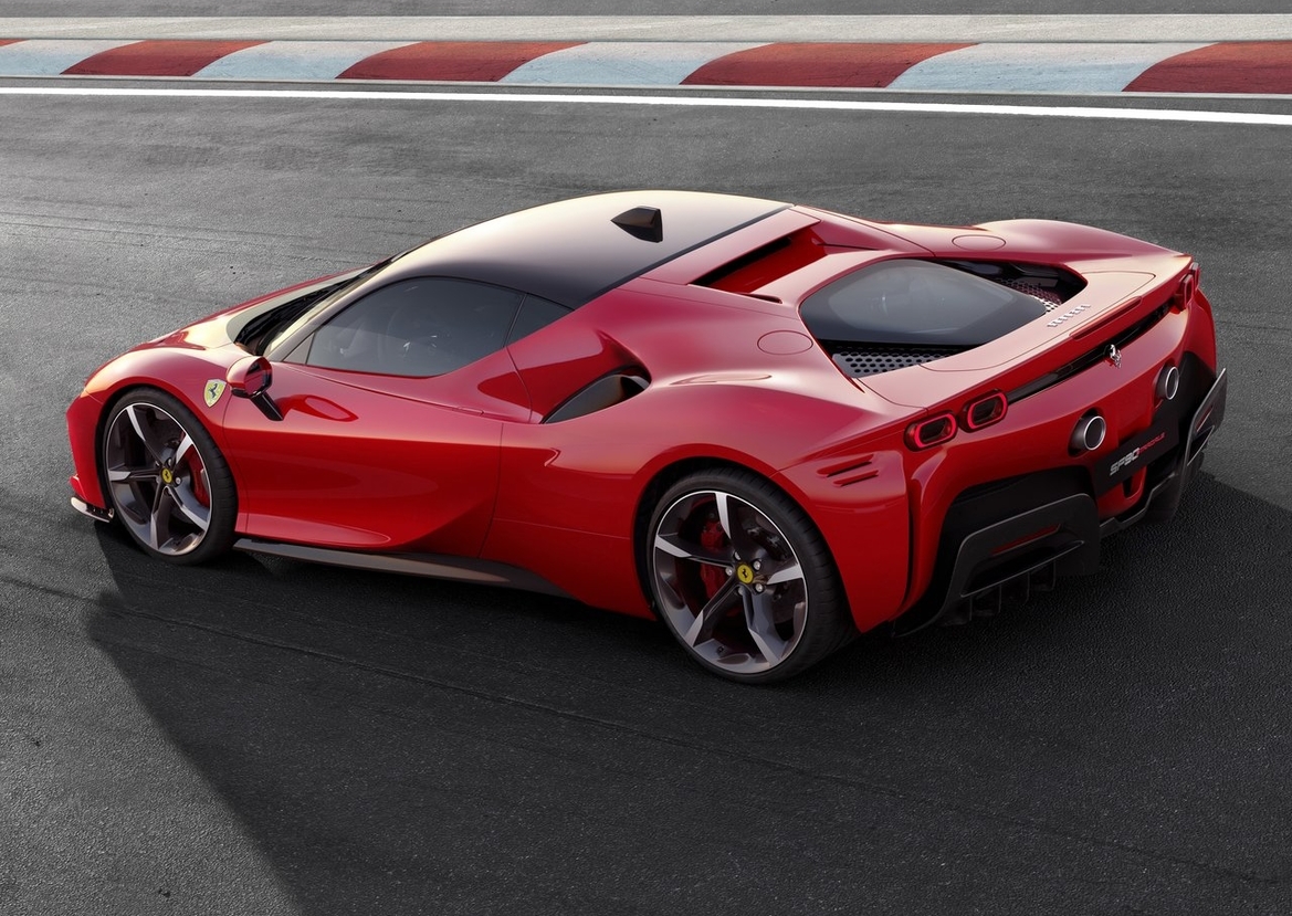 Ferrari SF90 Stradale Hybrid Hypercar Shreds Rubber With Head-Pinning 1000 Horsepower