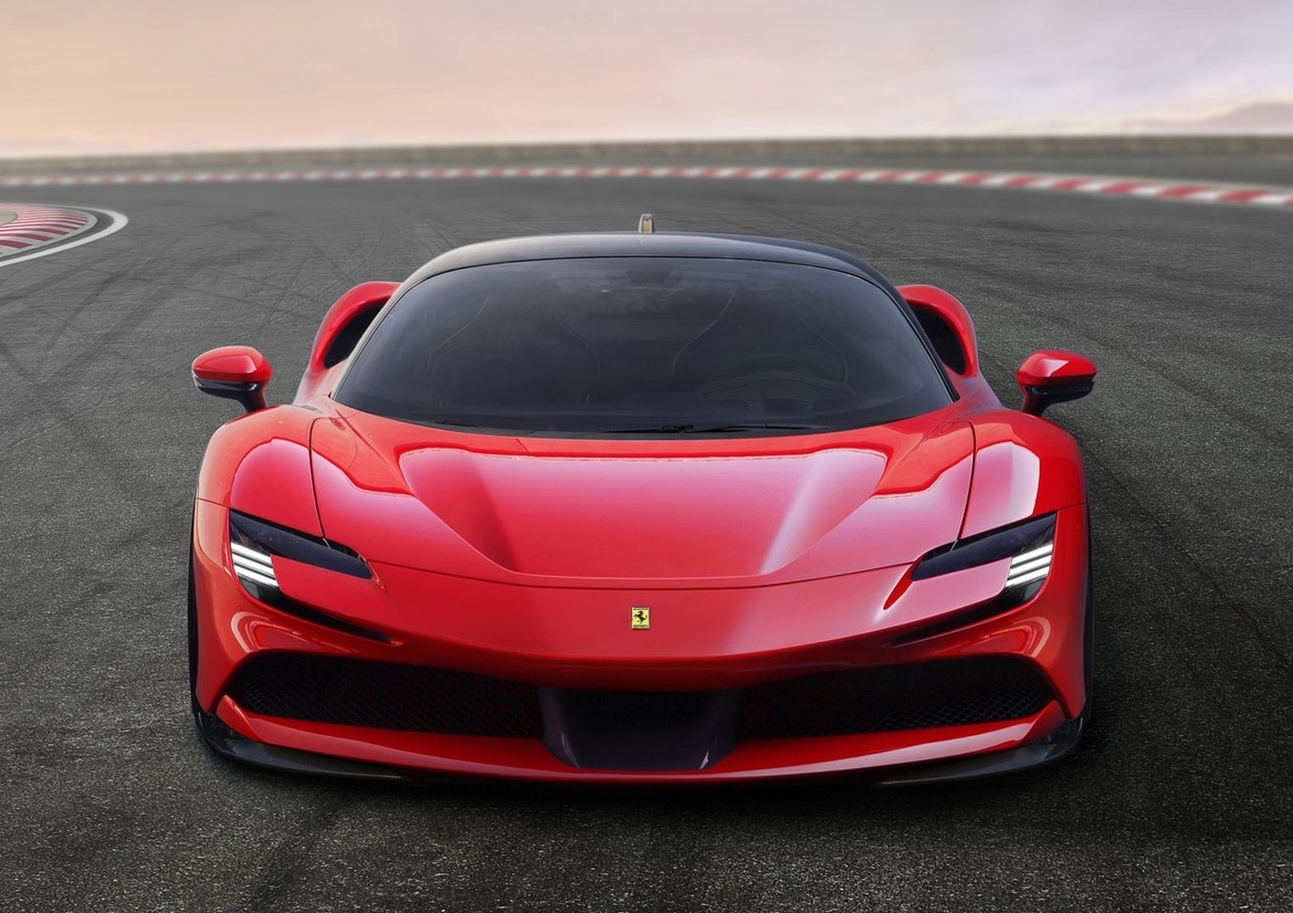 Ferrari SF90 Stradale Hybrid Hypercar Shreds Rubber With Head-Pinning 1000 Horsepower