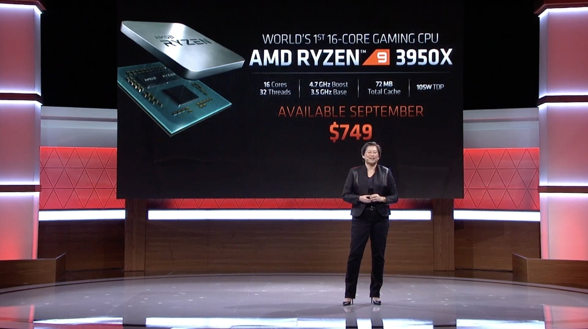 AMD Ryzen 9 3950X Drops 16-Core, 32-Thread Zen 2 Bombshell On PC Gaming Market 