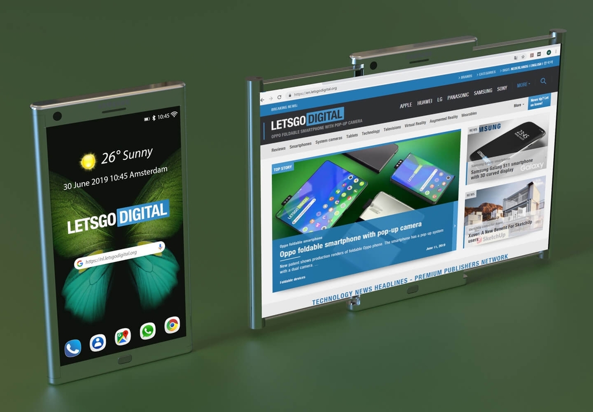 This Wild Samsung Rollable Smartphone Concept Makes Galaxy Fold Look Like Old News