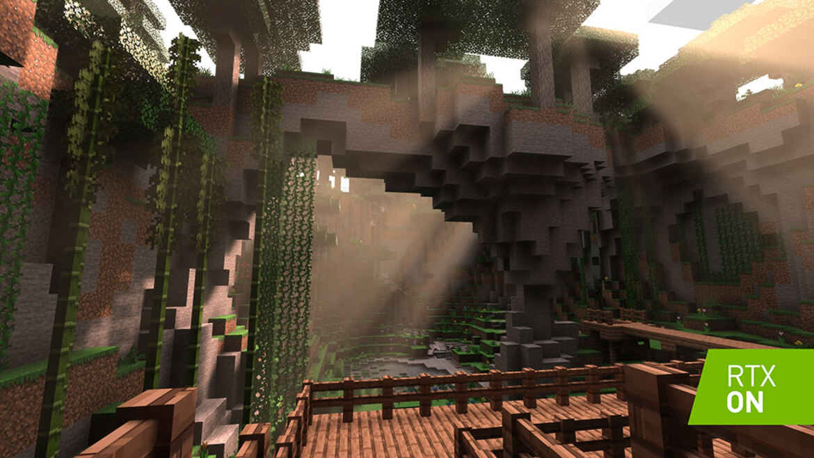 Mega-Hit Minecraft Looks Amazing With Ray Tracing Makeover On NVIDIA RTX