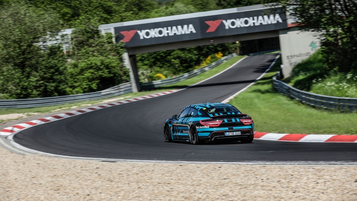 Porsche's Bodacious Taycan Nabs 4-Door EV Nürburgring Lap Record With Sub 8-Min Run
