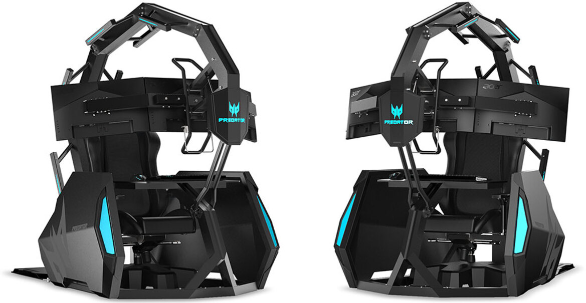 Acer Predator Thronos Air Is The Ultimate Gaming Chair With A $14,000 Price Tag