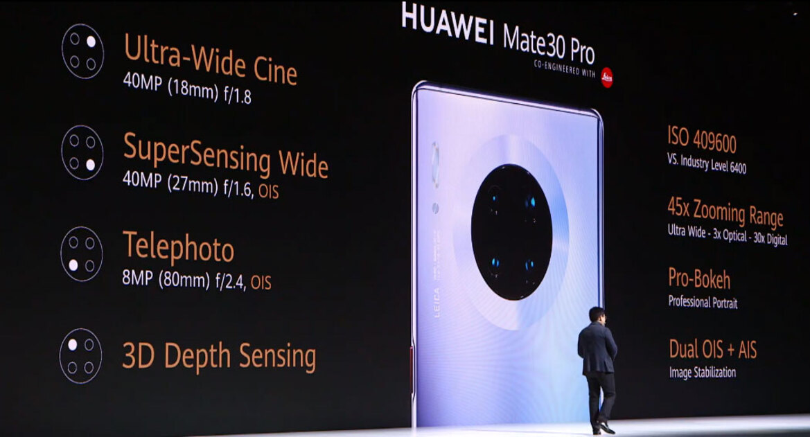 Huawei Mate 30 Family Launched With Kirin 990, Quad Cameras, 7680fps Slo-Mo 