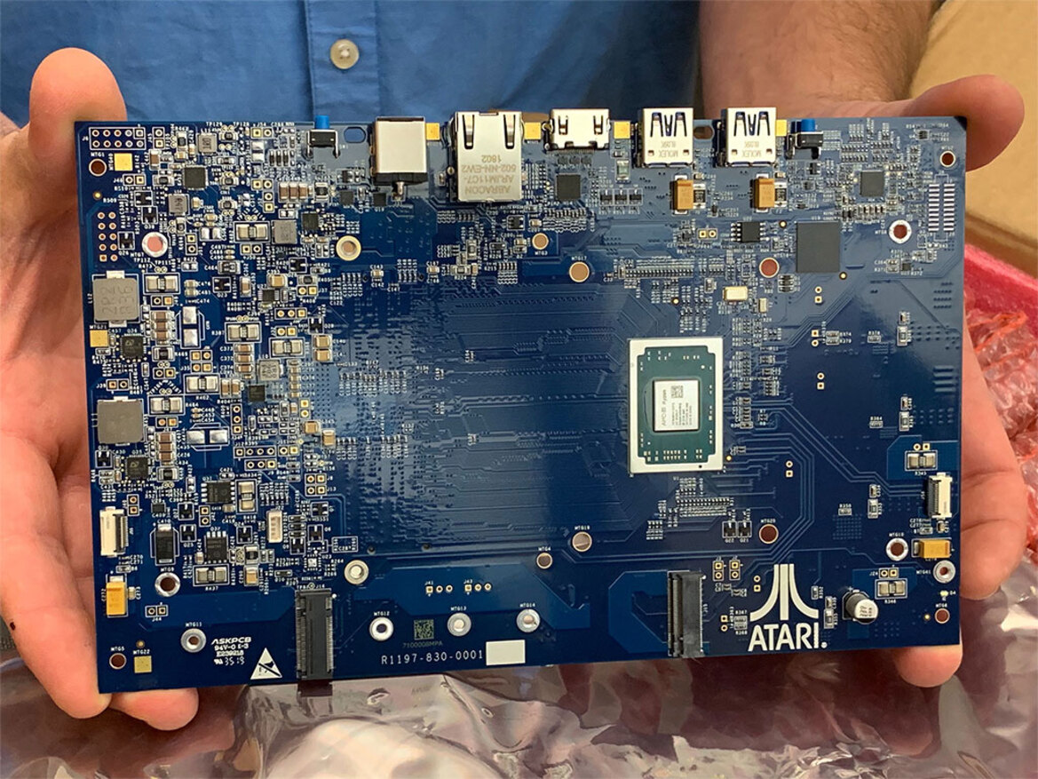 Atari VCS Retro Game Console Pre-Production Commences, Ryzen APU Internals Displayed