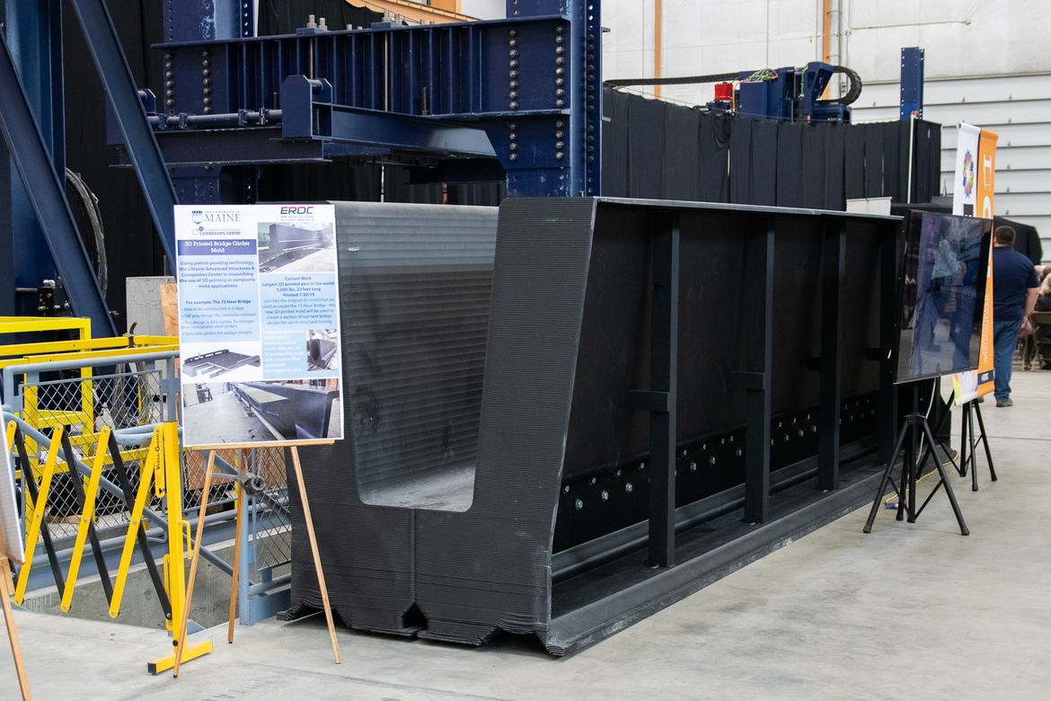 Watch The World's Largest 3D Printer In Action At UMaine