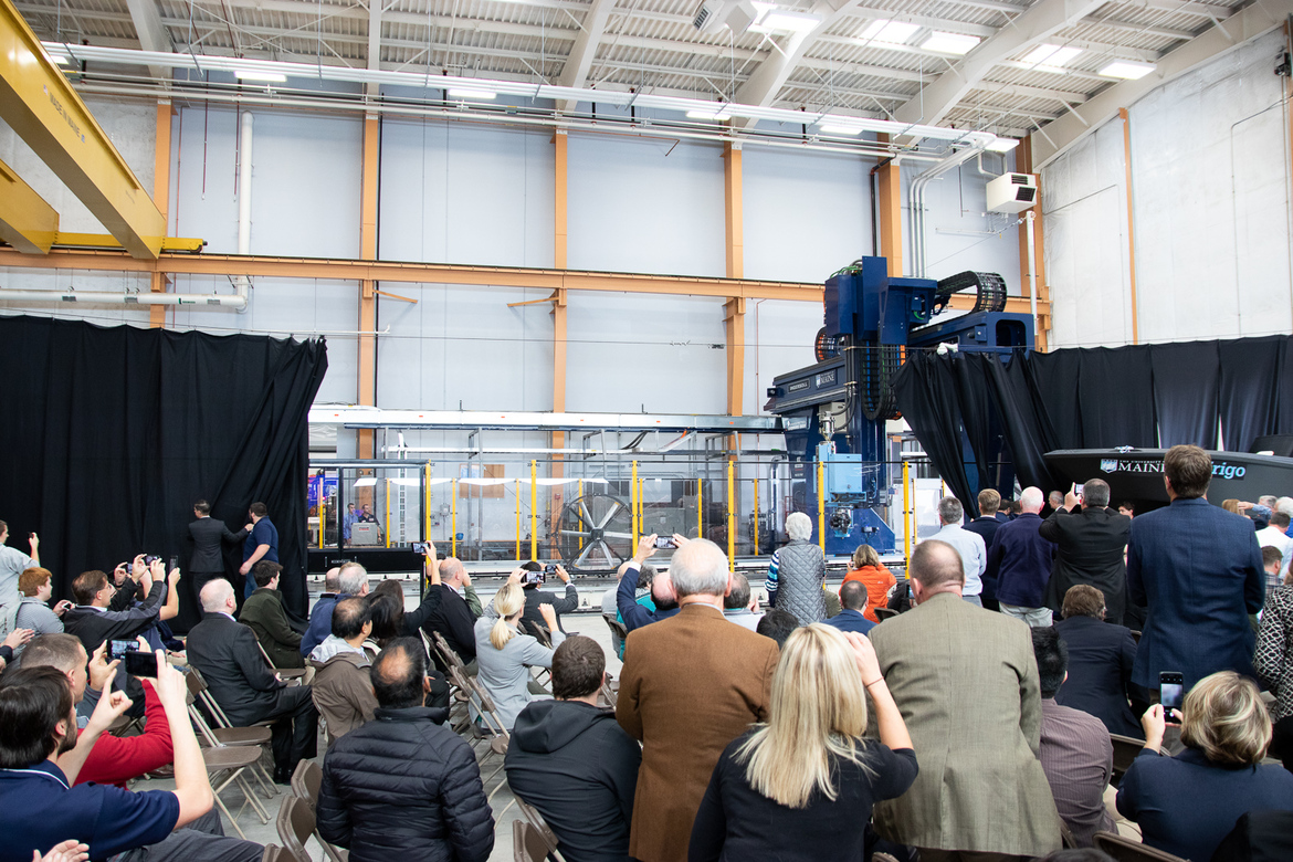Watch The World's Largest 3D Printer In Action At UMaine