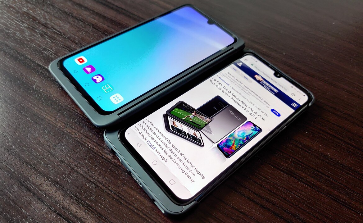 LG G8X ThinQ Arrives Next Month With Trick Dual Screen Accessory For $700 (Hands On)