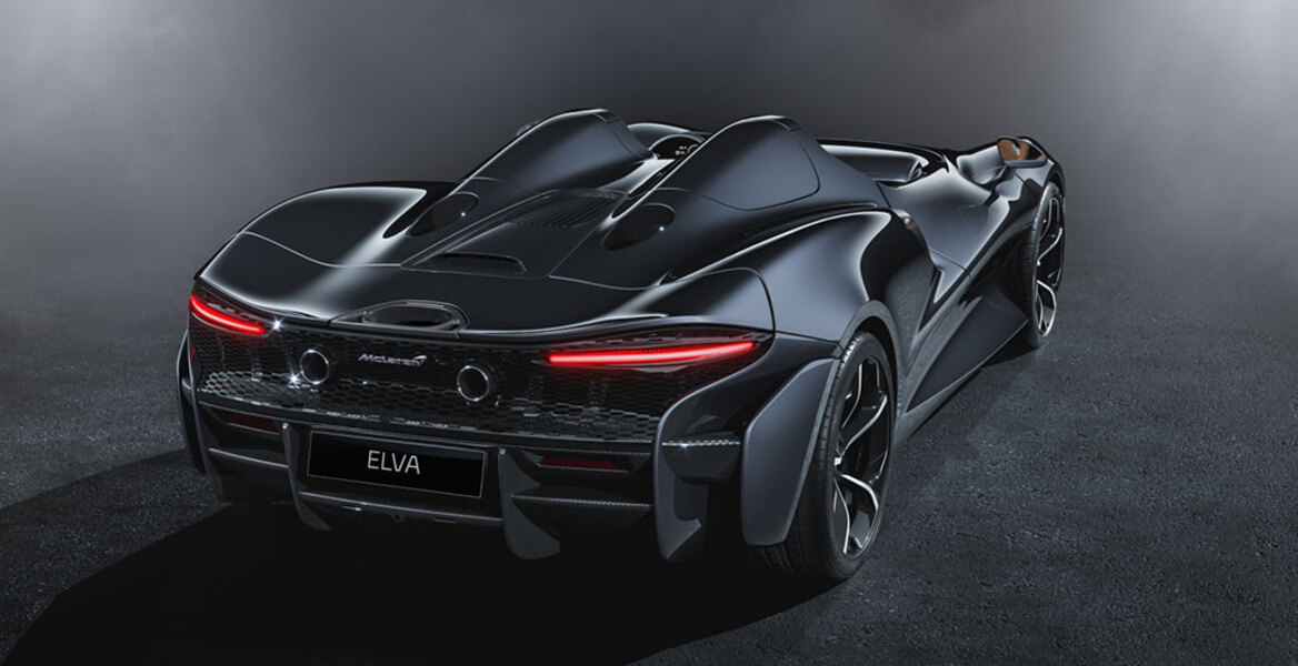 McLaren Elva Is A Gorgeous Roofless Flagship Land Dart With 800 Horsepower 
