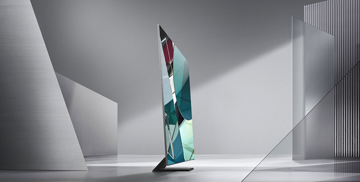 Samsung Unveils The Q950TS, A Jaw-Droppingly Beautiful Zero-Bezel 8K QLED AI-Powered TV