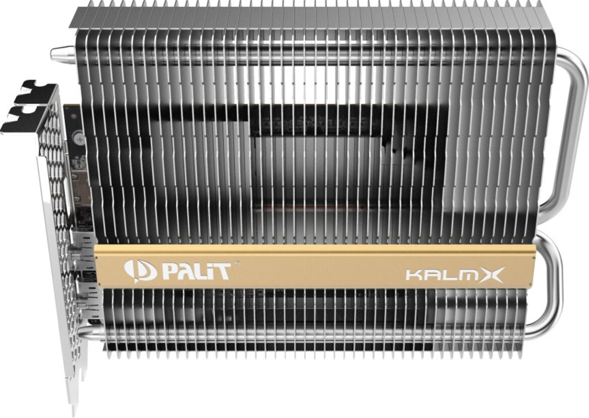 Palit GeForce GTX 1650 KalmX Embraces Sound Of Silence With Passive Cooling