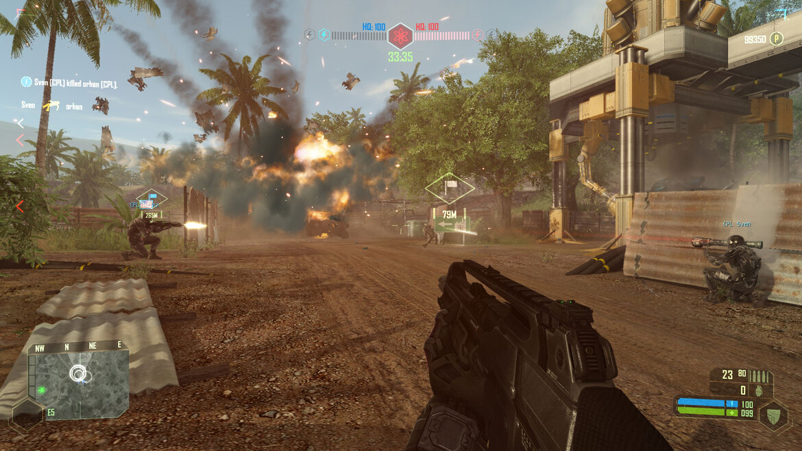Exclusive Crysis MP Screenshots