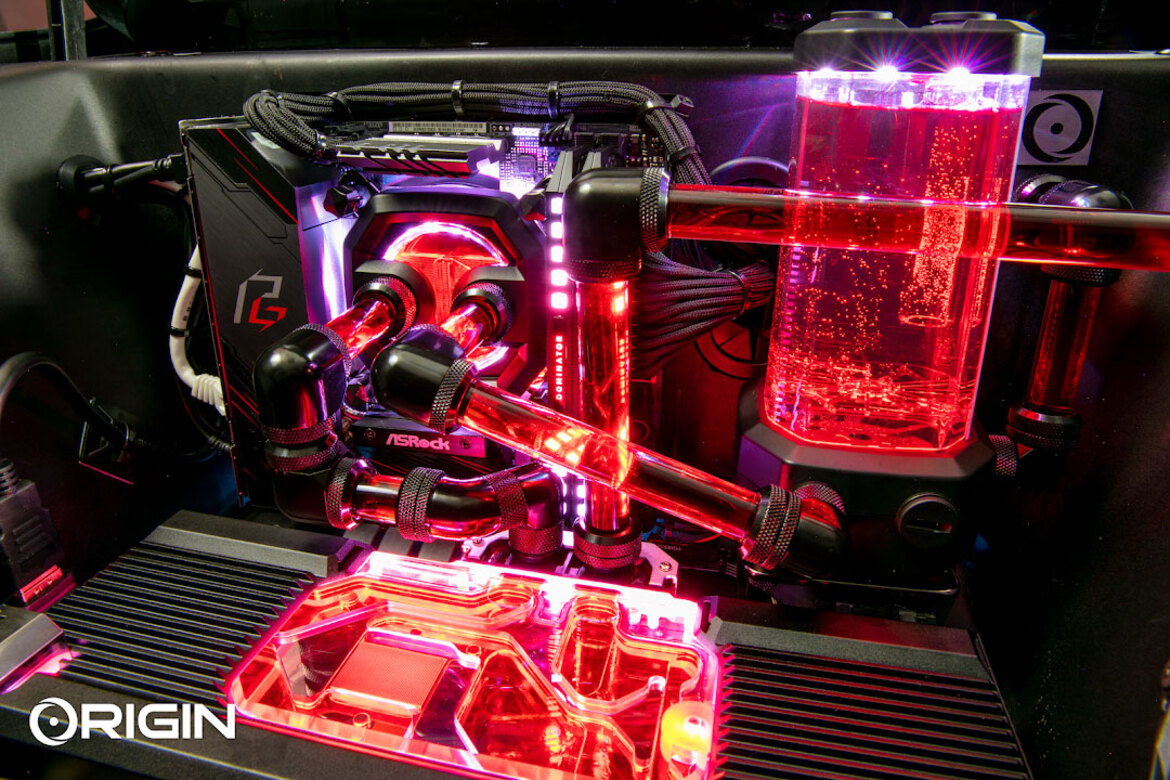 Origin PC's Ryzen 9 3900X-Fueled Tesla Model S 'Ludicrous PC' Is A Kid Gamer's Dream Ride