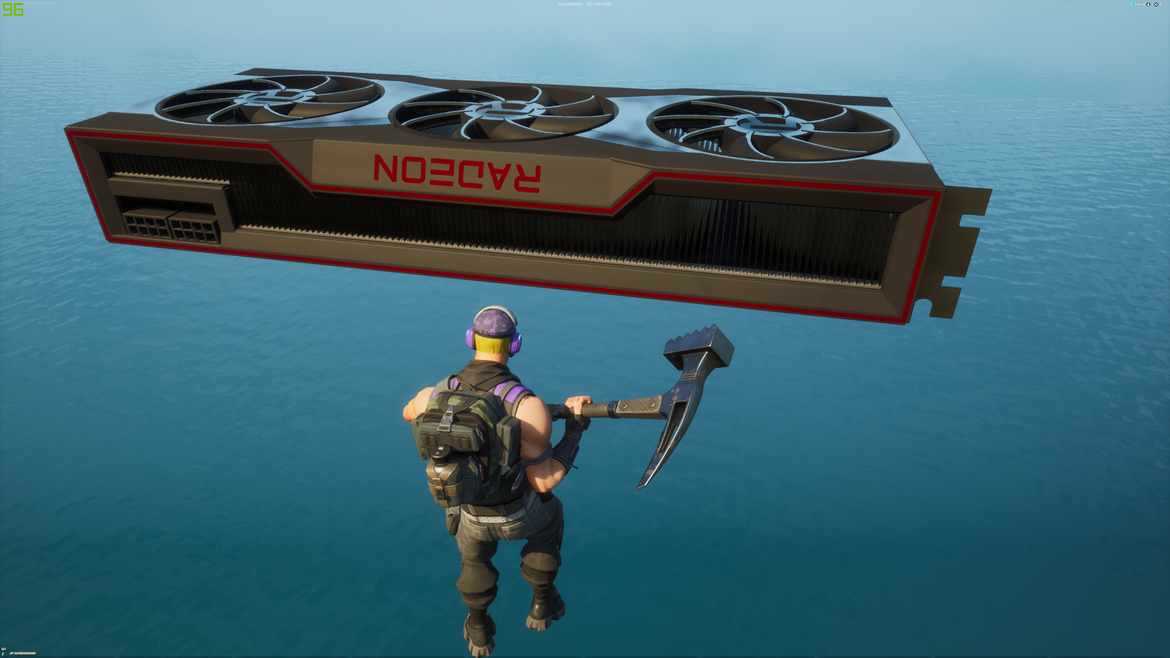AMD's Radeon RX 6000 Big Navi Exposed In Official Images And Fortnite Renders