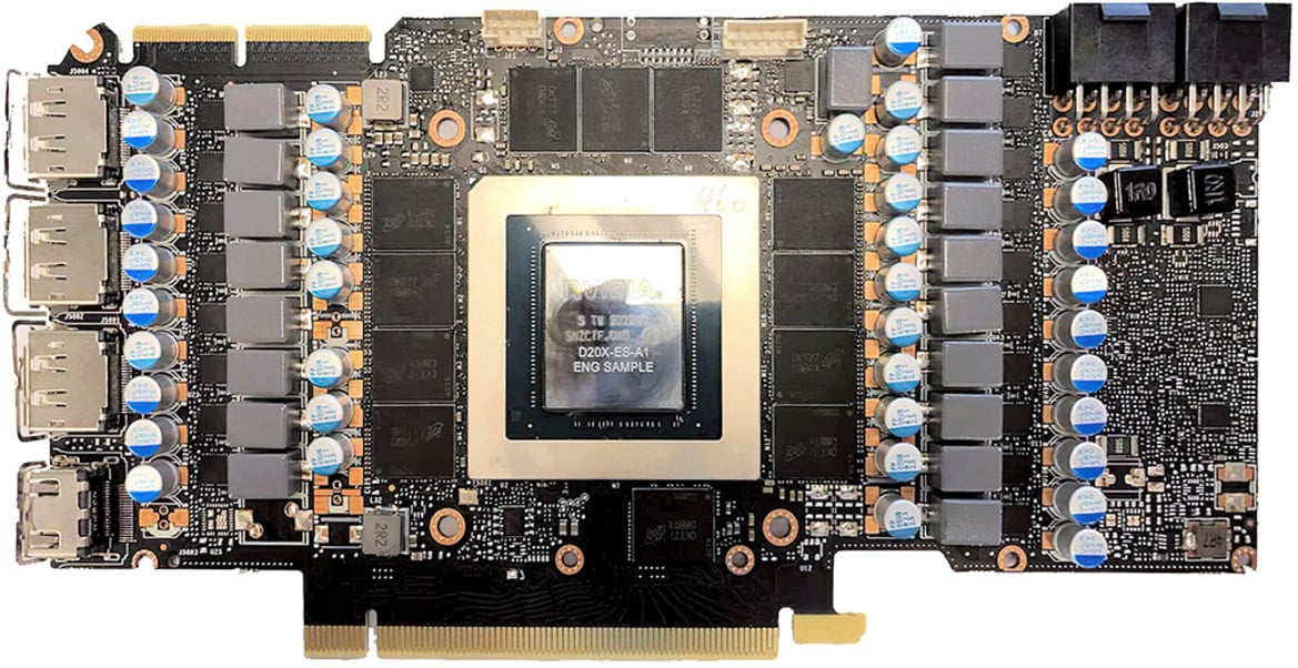 NVIDIA GeForce RTX 3080 And RTX 3090 Leaked Reference PCBs Put Ampere On Display