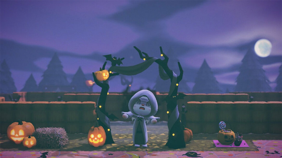 Here’s A Great List Of Animal Crossing New Horizons Spooky Halloween-Themed Islands And Homes