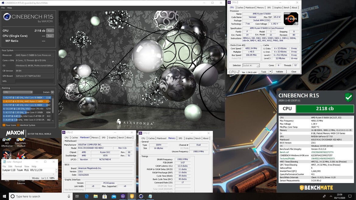 AMD Ryzen 5 5600X Zen 3 Hits 4.85GHz All-Core Overclock In New Leak