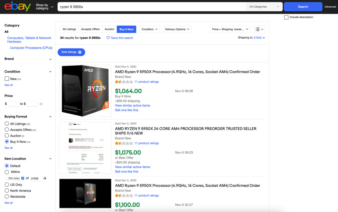 ASUS Warns Radeon RX 6800 XT Initial Stock To Be Limited, Ryzen 5000 CPUs Ravaged By Scalpers