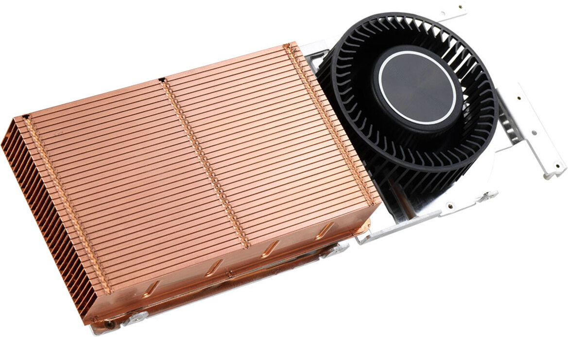 ASUS Cranks Out Custom GeForce RTX 3090 Card With Pure Copper Heatsink And Blower Cooler