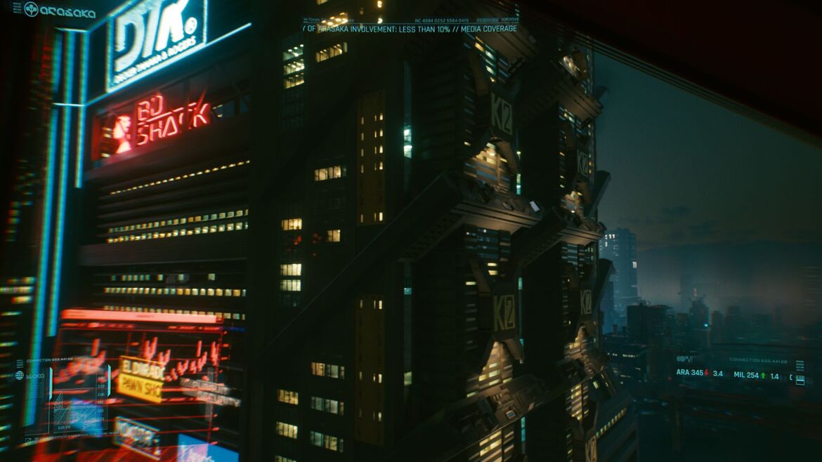 Cyberpunk 2077 First Impressions, Game Settings And Performance - It's A Wild Ride