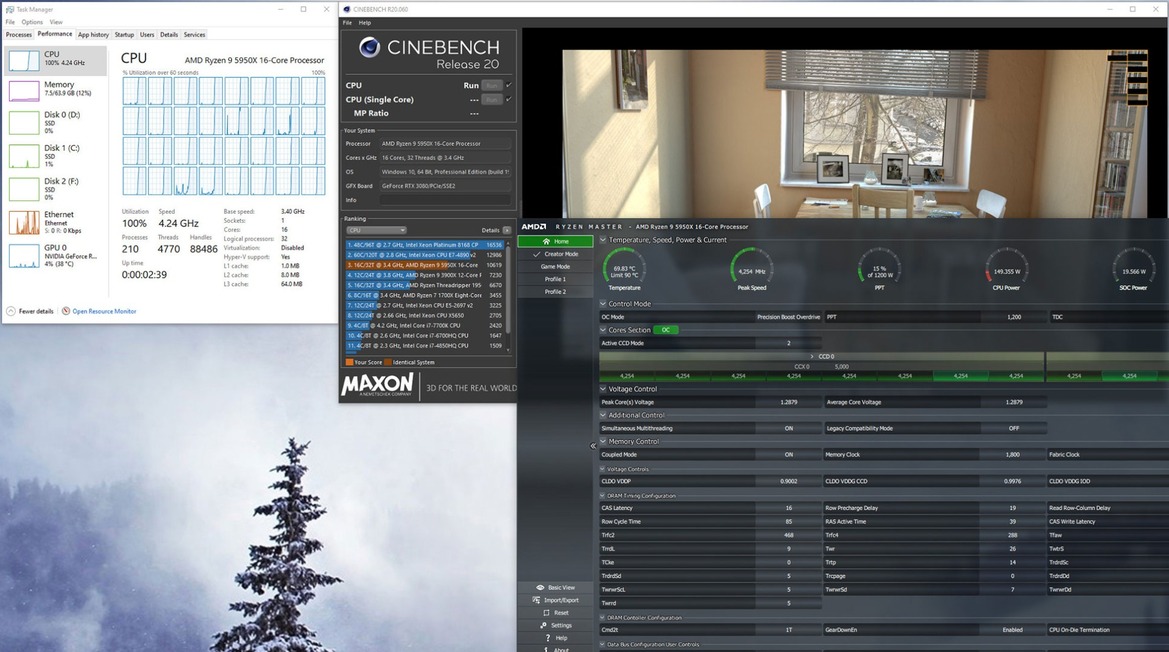 AMD Ryzen 9 5950X Zen 3 Brain Transplant Yields Huge Performance Gains