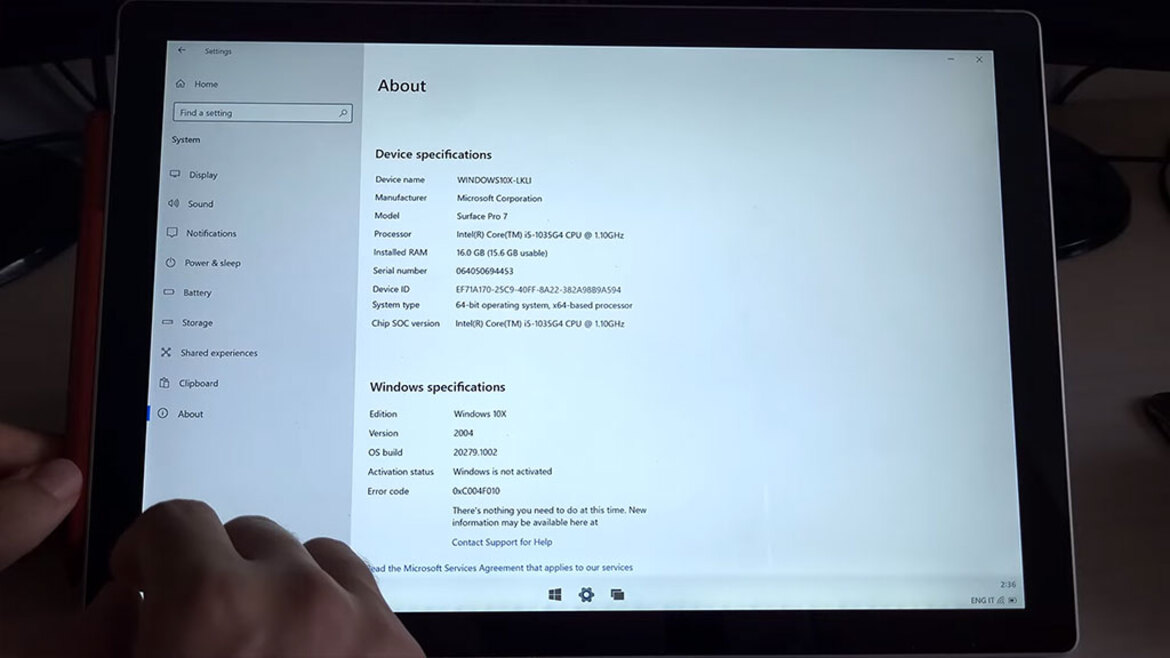 Watch Microsoft's Upcoming Windows 10X OS Running On A Surface Pro 7