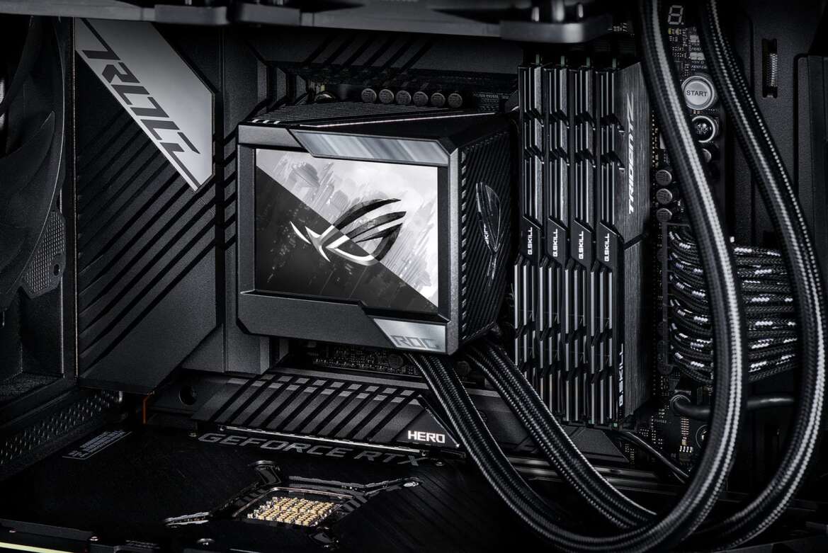ASUS ROG Ryujin II 240 CPU Cooler Teased With Glorious 3.5" Display
