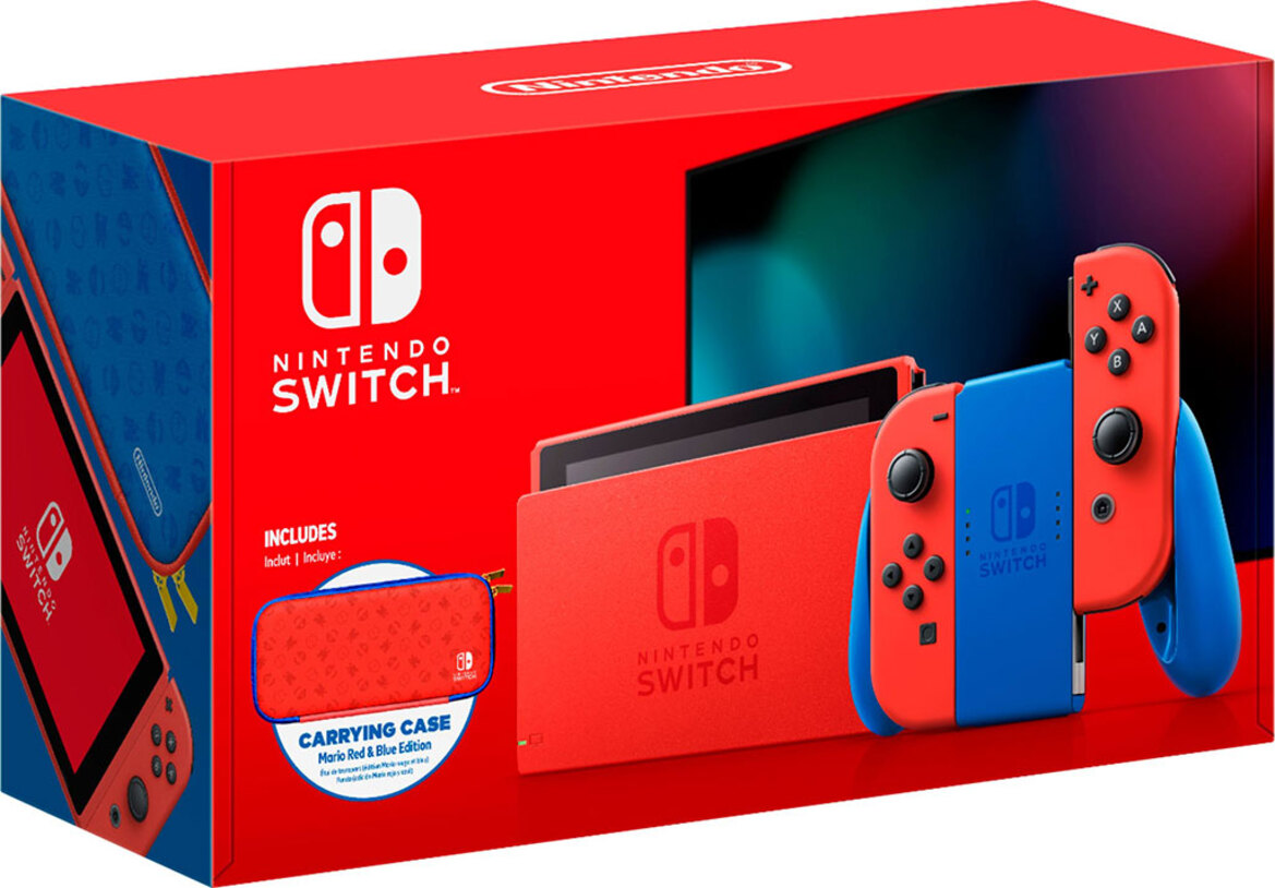 Nintendo Switch Mario Red & Blue Limited Edition Is Out Now, Here's Where To Buy