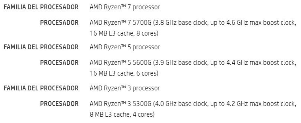 AMD Ryzen 5000G Zen 3 Cezanne Desktop APU Family Specs Leaked In Full