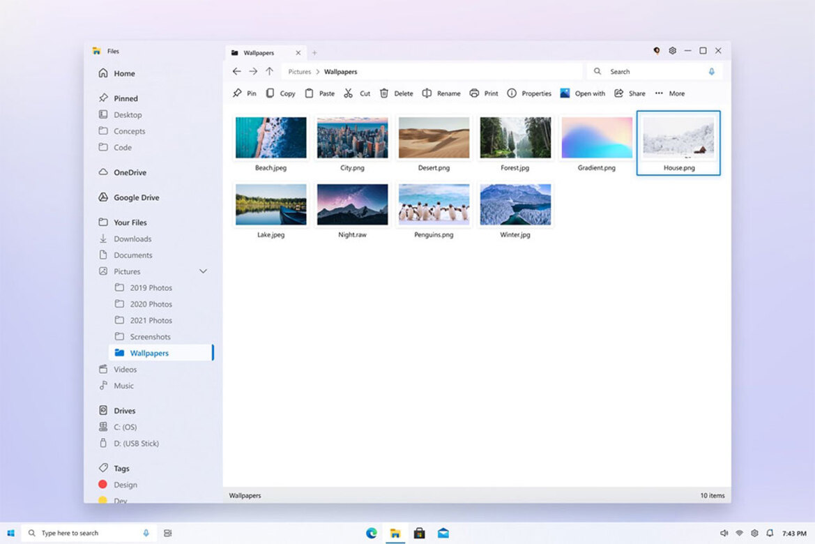 Should Microsoft Adopt This Slick Windows 10 File Explorer Fluent Design UI Concept?