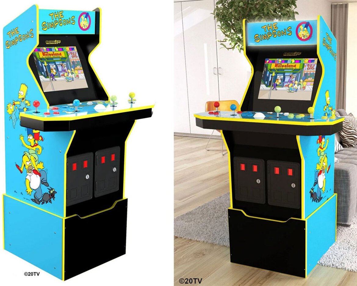 Arcade1Up Revives Simpsons Arcade Machine To Relive 1990s Gaming Without The Quarters