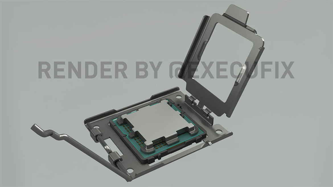 AMD's Next-Gen Zen 4 Ryzen AM5 Socket Visualized In New Renders