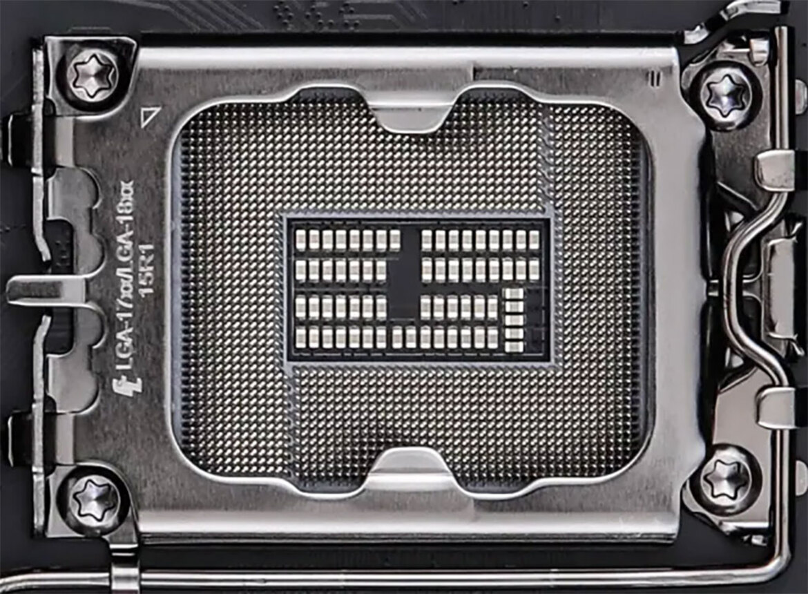 Intel's Alder Lake LGA-1700 CPU Socket Pictured Up Close Ahead Of October Launch