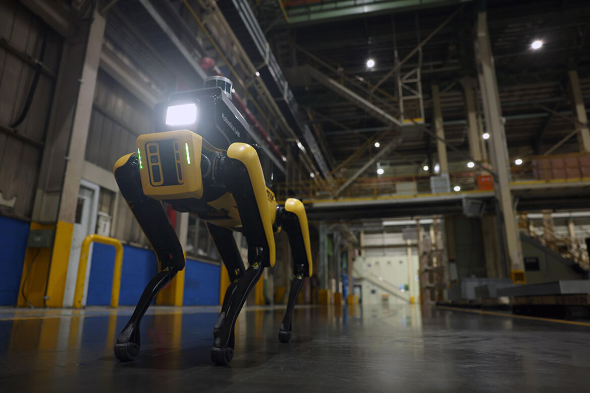 Watch Boston Dynamics Spot In Its New Role As A Robot Watchdog For Hyundai
