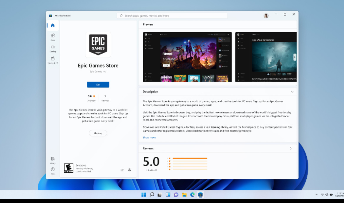 Windows 11 Launch To See Revamped Microsoft Store Embrace Epic Games, Amazon Storefronts